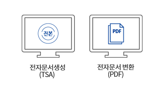 전자문서생성(TSA), 전자문서 변환(PDF)